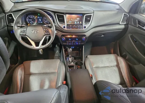 2017 Hyundai Tucson Limited from USA, damaged, VIN KM8J33A46HU443722